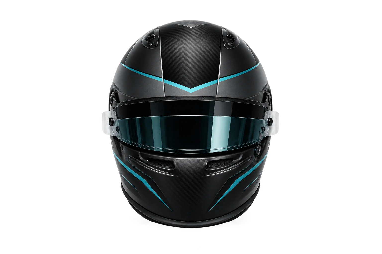 Unbranded fictional racing helmet
